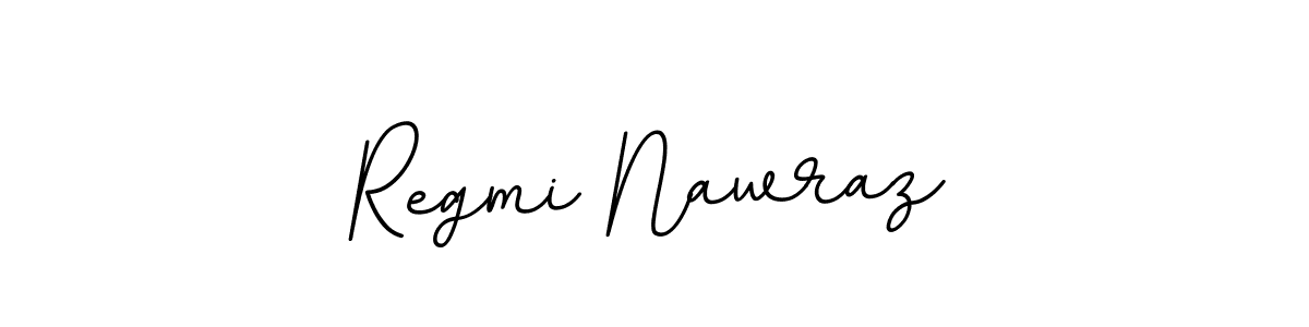 Regmi Nawraz stylish signature style. Best Handwritten Sign (BallpointsItalic-DORy9) for my name. Handwritten Signature Collection Ideas for my name Regmi Nawraz. Regmi Nawraz signature style 11 images and pictures png