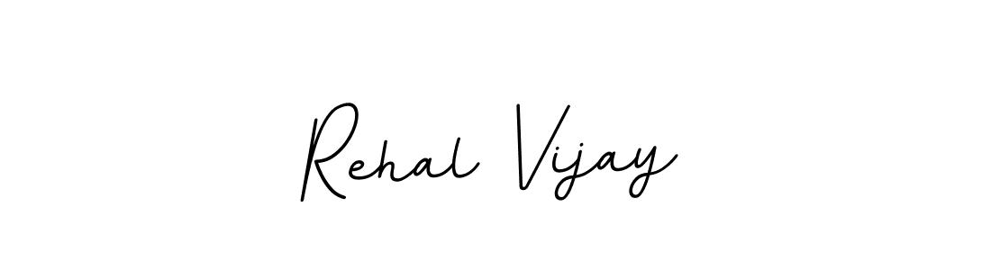 It looks lik you need a new signature style for name Rehal Vijay. Design unique handwritten (BallpointsItalic-DORy9) signature with our free signature maker in just a few clicks. Rehal Vijay signature style 11 images and pictures png