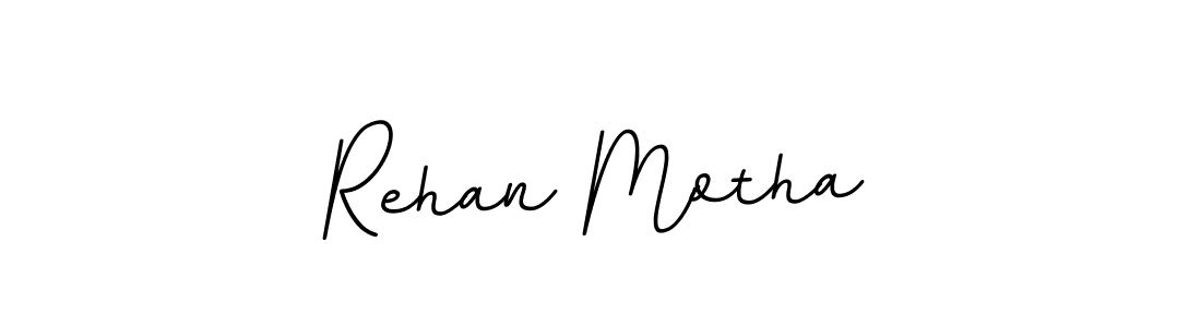 Design your own signature with our free online signature maker. With this signature software, you can create a handwritten (BallpointsItalic-DORy9) signature for name Rehan Motha. Rehan Motha signature style 11 images and pictures png