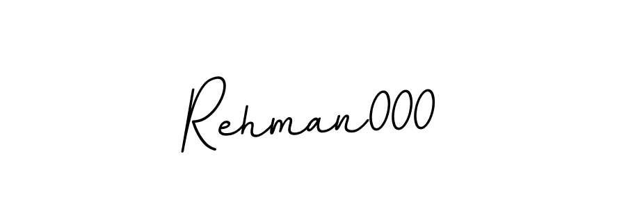 How to make Rehman000 name signature. Use BallpointsItalic-DORy9 style for creating short signs online. This is the latest handwritten sign. Rehman000 signature style 11 images and pictures png