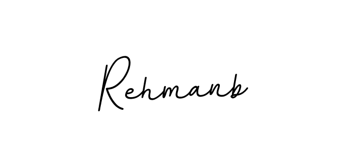 You should practise on your own different ways (BallpointsItalic-DORy9) to write your name (Rehmanb) in signature. don't let someone else do it for you. Rehmanb signature style 11 images and pictures png