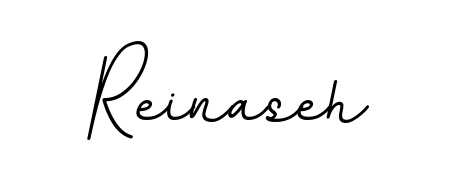 The BallpointsItalic-DORy9 typeface gives name Reinaseh a refined look. Suitable for certificates, diplomas, and official verification. Reinaseh signature style 11 images and pictures png