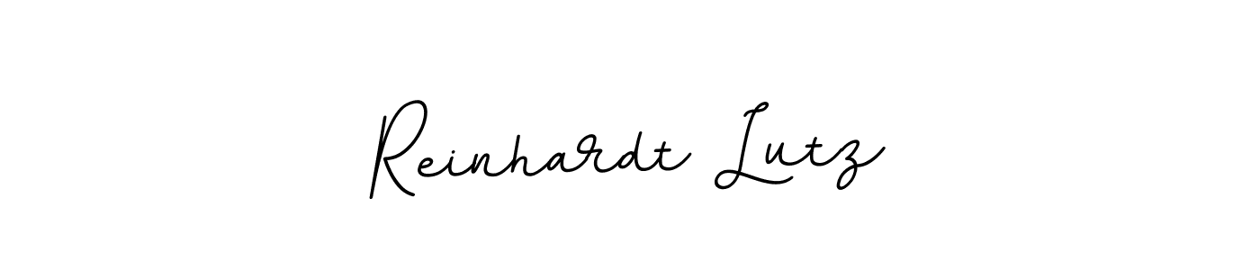 Reinhardt Lutz stylish signature style. Best Handwritten Sign (BallpointsItalic-DORy9) for my name. Handwritten Signature Collection Ideas for my name Reinhardt Lutz. Reinhardt Lutz signature style 11 images and pictures png