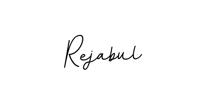 Make a beautiful signature design for name Rejabul. With this signature (BallpointsItalic-DORy9) style, you can create a handwritten signature for free. Rejabul signature style 11 images and pictures png