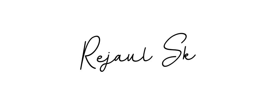 Use a signature maker to create a handwritten signature online. With this signature software, you can design (BallpointsItalic-DORy9) your own signature for name Rejaul Sk. Rejaul Sk signature style 11 images and pictures png