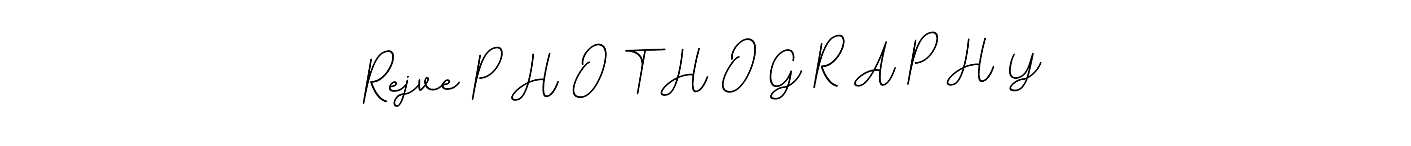 Use a signature maker to create a handwritten signature online. With this signature software, you can design (BallpointsItalic-DORy9) your own signature for name Rejve P H O T H O G R A P H Y. Rejve P H O T H O G R A P H Y signature style 11 images and pictures png
