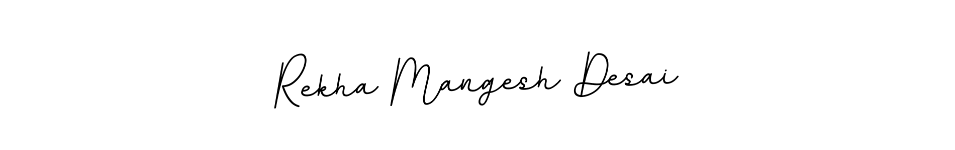 Use a signature maker to create a handwritten signature online. With this signature software, you can design (BallpointsItalic-DORy9) your own signature for name Rekha Mangesh Desai. Rekha Mangesh Desai signature style 11 images and pictures png
