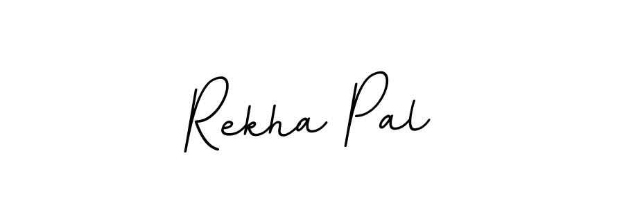 Rekha Pal stylish signature style. Best Handwritten Sign (BallpointsItalic-DORy9) for my name. Handwritten Signature Collection Ideas for my name Rekha Pal. Rekha Pal signature style 11 images and pictures png