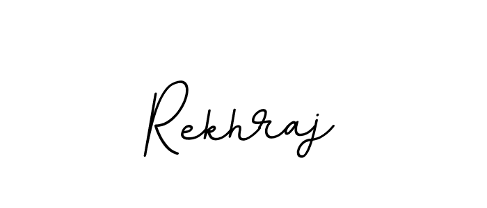 Use a signature maker to create a handwritten signature online. With this signature software, you can design (BallpointsItalic-DORy9) your own signature for name Rekhraj. Rekhraj signature style 11 images and pictures png