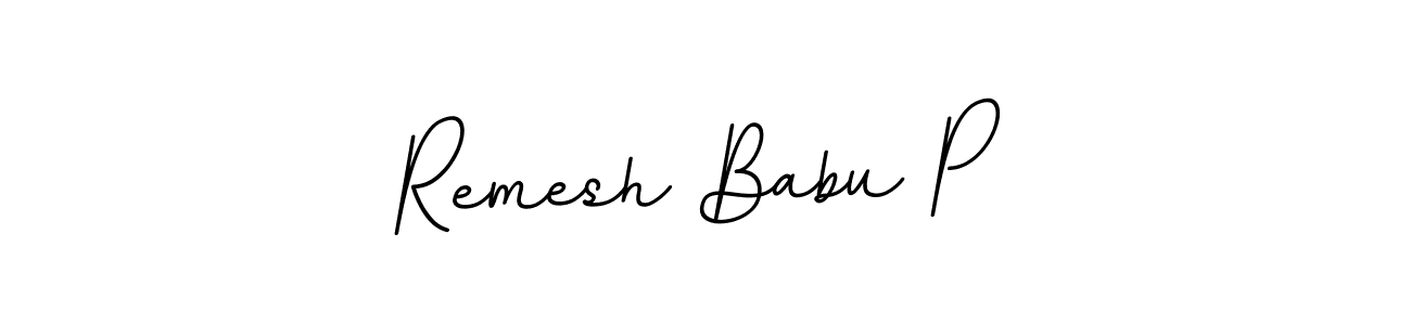 Once you've used our free online signature maker to create your best signature BallpointsItalic-DORy9 style, it's time to enjoy all of the benefits that Remesh Babu P name signing documents. Remesh Babu P signature style 11 images and pictures png