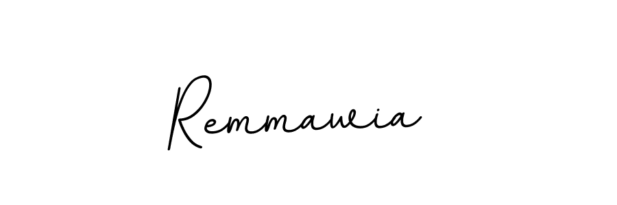 How to make Remmawia  signature? BallpointsItalic-DORy9 is a professional autograph style. Create handwritten signature for Remmawia  name. Remmawia  signature style 11 images and pictures png