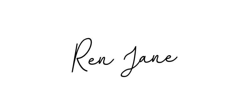 Make a beautiful signature design for name Ren Jane. With this signature (BallpointsItalic-DORy9) style, you can create a handwritten signature for free. Ren Jane signature style 11 images and pictures png