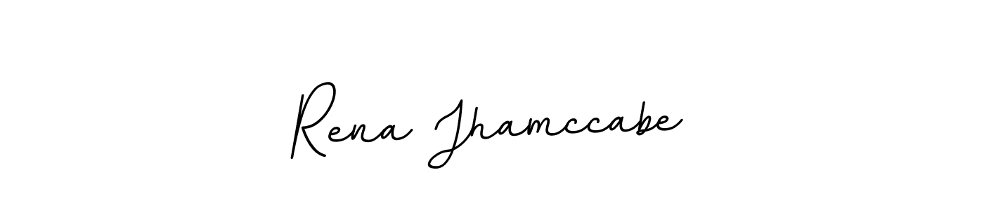 Similarly BallpointsItalic-DORy9 is the best handwritten signature design. Signature creator online .You can use it as an online autograph creator for name Rena Jhamccabe. Rena Jhamccabe signature style 11 images and pictures png