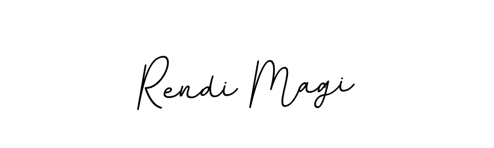 Create a beautiful signature design for name Rendi Magi. With this signature (BallpointsItalic-DORy9) fonts, you can make a handwritten signature for free. Rendi Magi signature style 11 images and pictures png