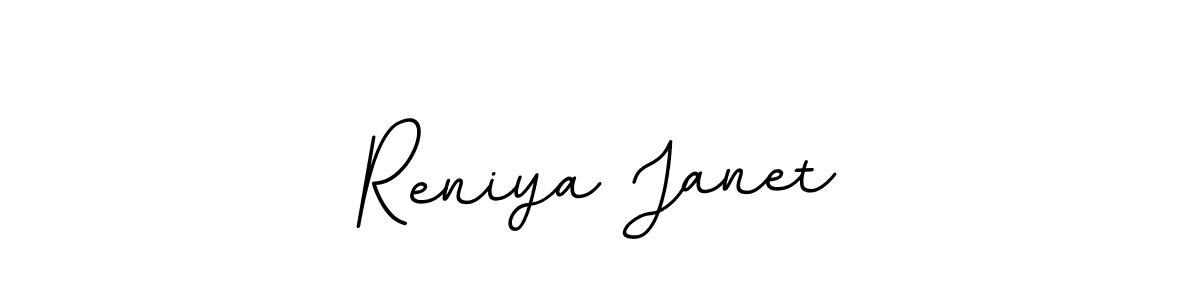 BallpointsItalic-DORy9 is a professional signature style that is perfect for those who want to add a touch of class to their signature. It is also a great choice for those who want to make their signature more unique. Get Reniya Janet name to fancy signature for free. Reniya Janet signature style 11 images and pictures png