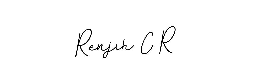 How to Draw Renjih C R signature style? BallpointsItalic-DORy9 is a latest design signature styles for name Renjih C R. Renjih C R signature style 11 images and pictures png