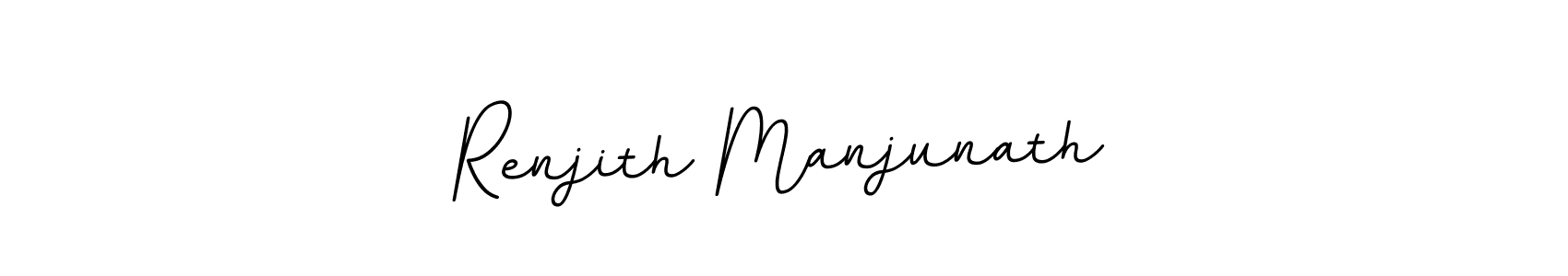 How to make Renjith Manjunath signature? BallpointsItalic-DORy9 is a professional autograph style. Create handwritten signature for Renjith Manjunath name. Renjith Manjunath signature style 11 images and pictures png