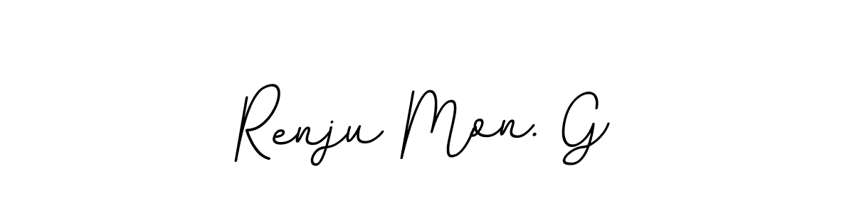 Also we have Renju Mon. G name is the best signature style. Create professional handwritten signature collection using BallpointsItalic-DORy9 autograph style. Renju Mon. G signature style 11 images and pictures png