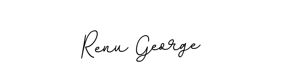 Use a signature maker to create a handwritten signature online. With this signature software, you can design (BallpointsItalic-DORy9) your own signature for name Renu George. Renu George signature style 11 images and pictures png