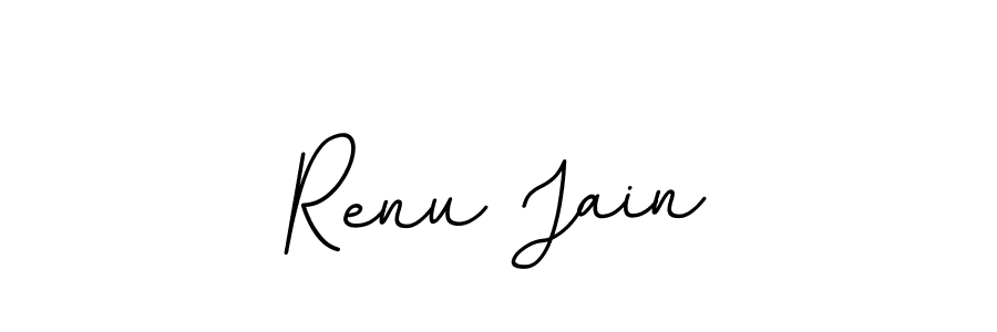 This is the best signature style for the Renu Jain name. Also you like these signature font (BallpointsItalic-DORy9). Mix name signature. Renu Jain signature style 11 images and pictures png