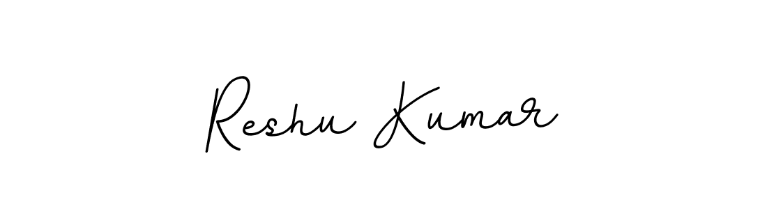 Reshu Kumar stylish signature style. Best Handwritten Sign (BallpointsItalic-DORy9) for my name. Handwritten Signature Collection Ideas for my name Reshu Kumar. Reshu Kumar signature style 11 images and pictures png