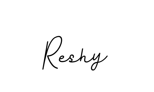 BallpointsItalic-DORy9 is a professional signature style that is perfect for those who want to add a touch of class to their signature. It is also a great choice for those who want to make their signature more unique. Get Reshy name to fancy signature for free. Reshy signature style 11 images and pictures png