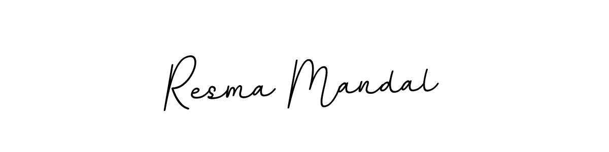 You should practise on your own different ways (BallpointsItalic-DORy9) to write your name (Resma Mandal) in signature. don't let someone else do it for you. Resma Mandal signature style 11 images and pictures png