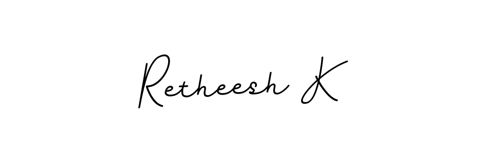 You can use this online signature creator to create a handwritten signature for the name Retheesh K. This is the best online autograph maker. Retheesh K signature style 11 images and pictures png