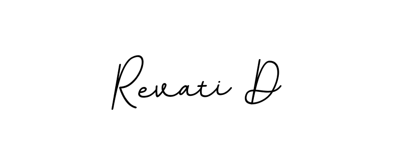 Revati D stylish signature style. Best Handwritten Sign (BallpointsItalic-DORy9) for my name. Handwritten Signature Collection Ideas for my name Revati D. Revati D signature style 11 images and pictures png