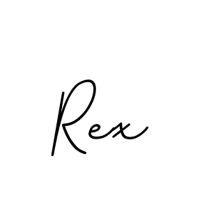 Make a beautiful signature design for name Rex. With this signature (BallpointsItalic-DORy9) style, you can create a handwritten signature for free. Rex signature style 11 images and pictures png