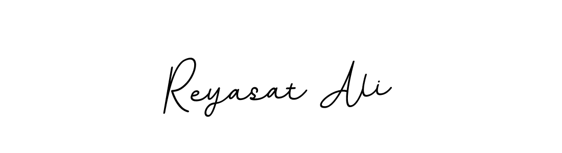 Make a beautiful signature design for name Reyasat Ali. With this signature (BallpointsItalic-DORy9) style, you can create a handwritten signature for free. Reyasat Ali signature style 11 images and pictures png