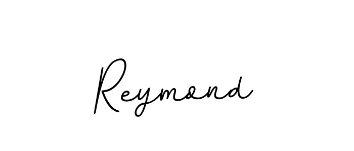 How to make Reymond name signature. Use BallpointsItalic-DORy9 style for creating short signs online. This is the latest handwritten sign. Reymond signature style 11 images and pictures png