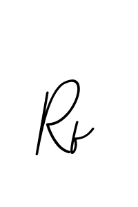 How to make Rf name signature. Use BallpointsItalic-DORy9 style for creating short signs online. This is the latest handwritten sign. Rf signature style 11 images and pictures png