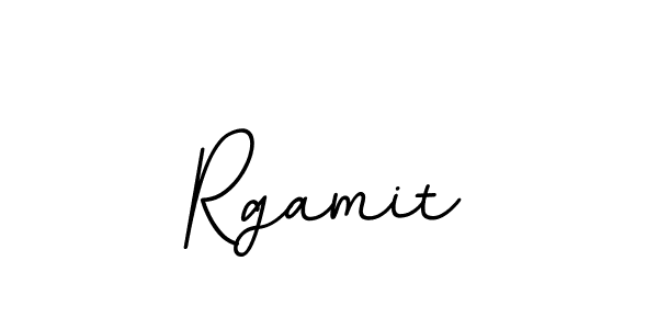 Design your own signature with our free online signature maker. With this signature software, you can create a handwritten (BallpointsItalic-DORy9) signature for name Rgamit. Rgamit signature style 11 images and pictures png