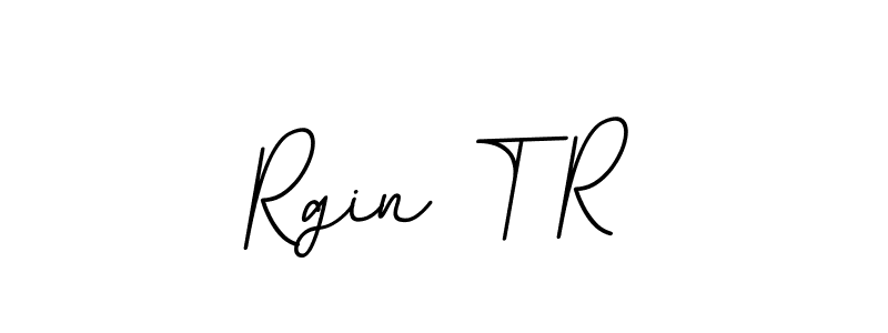 This is the best signature style for the Rgin T R name. Also you like these signature font (BallpointsItalic-DORy9). Mix name signature. Rgin T R signature style 11 images and pictures png