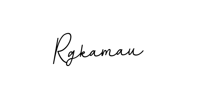 Make a beautiful signature design for name Rgkamau. With this signature (BallpointsItalic-DORy9) style, you can create a handwritten signature for free. Rgkamau signature style 11 images and pictures png