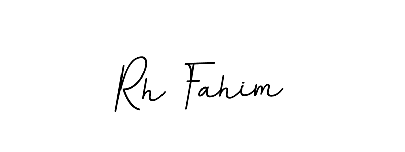 How to make Rh Fahim signature? BallpointsItalic-DORy9 is a professional autograph style. Create handwritten signature for Rh Fahim name. Rh Fahim signature style 11 images and pictures png