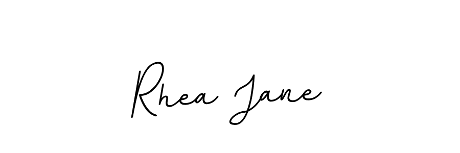 if you are searching for the best signature style for your name Rhea Jane. so please give up your signature search. here we have designed multiple signature styles  using BallpointsItalic-DORy9. Rhea Jane signature style 11 images and pictures png