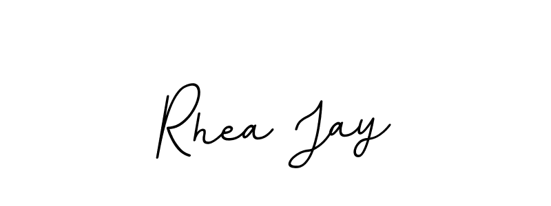 Create a beautiful signature design for name Rhea Jay. With this signature (BallpointsItalic-DORy9) fonts, you can make a handwritten signature for free. Rhea Jay signature style 11 images and pictures png