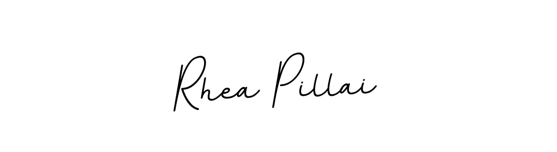 You should practise on your own different ways (BallpointsItalic-DORy9) to write your name (Rhea Pillai) in signature. don't let someone else do it for you. Rhea Pillai signature style 11 images and pictures png