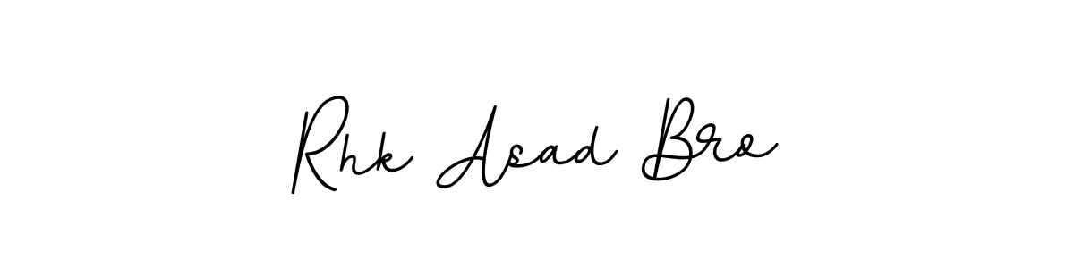 Also we have Rhk Asad Bro name is the best signature style. Create professional handwritten signature collection using BallpointsItalic-DORy9 autograph style. Rhk Asad Bro signature style 11 images and pictures png