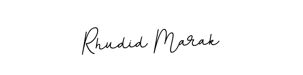 Make a beautiful signature design for name Rhudid Marak. With this signature (BallpointsItalic-DORy9) style, you can create a handwritten signature for free. Rhudid Marak signature style 11 images and pictures png