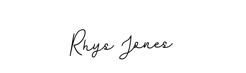 The best way (BallpointsItalic-DORy9) to make a short signature is to pick only two or three words in your name. The name Rhys Jones include a total of six letters. For converting this name. Rhys Jones signature style 11 images and pictures png