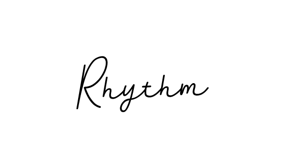 Create a beautiful signature design for name Rhythm. With this signature (BallpointsItalic-DORy9) fonts, you can make a handwritten signature for free. Rhythm signature style 11 images and pictures png