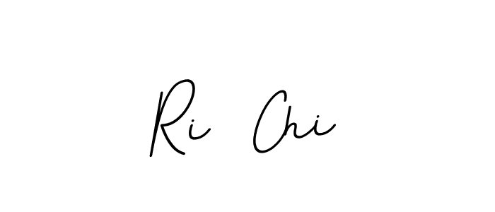 You should practise on your own different ways (BallpointsItalic-DORy9) to write your name (Ri  Chi) in signature. don't let someone else do it for you. Ri  Chi signature style 11 images and pictures png