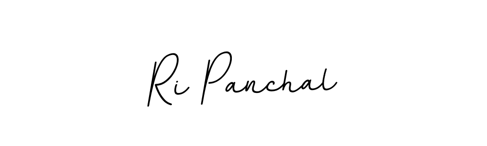 Similarly BallpointsItalic-DORy9 is the best handwritten signature design. Signature creator online .You can use it as an online autograph creator for name Ri Panchal. Ri Panchal signature style 11 images and pictures png