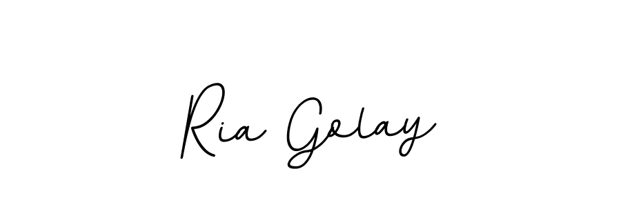 You should practise on your own different ways (BallpointsItalic-DORy9) to write your name (Ria Golay) in signature. don't let someone else do it for you. Ria Golay signature style 11 images and pictures png