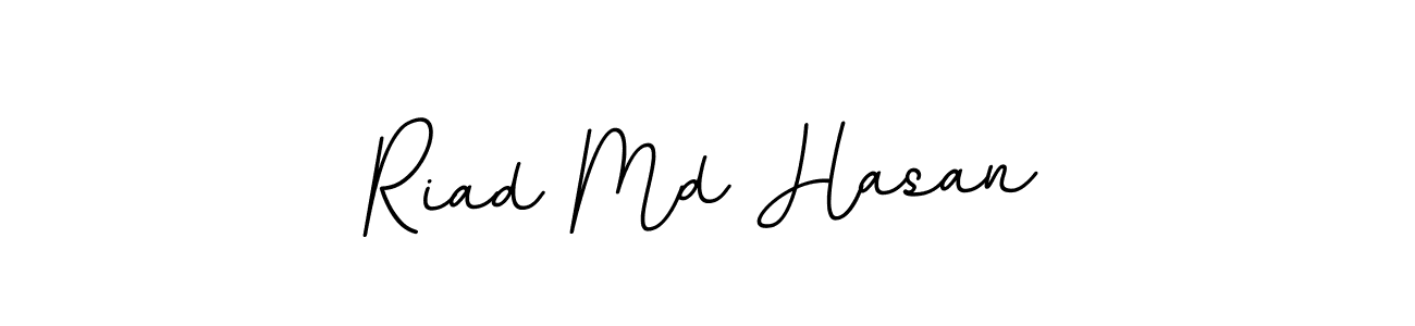 It looks lik you need a new signature style for name Riad Md Hasan. Design unique handwritten (BallpointsItalic-DORy9) signature with our free signature maker in just a few clicks. Riad Md Hasan signature style 11 images and pictures png