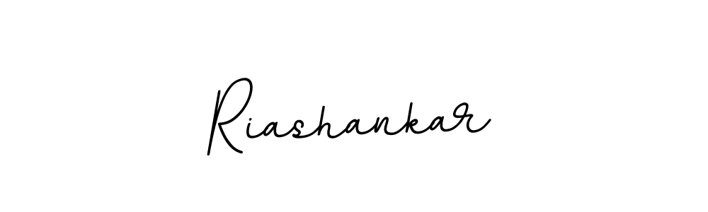 Riashankar stylish signature style. Best Handwritten Sign (BallpointsItalic-DORy9) for my name. Handwritten Signature Collection Ideas for my name Riashankar. Riashankar signature style 11 images and pictures png