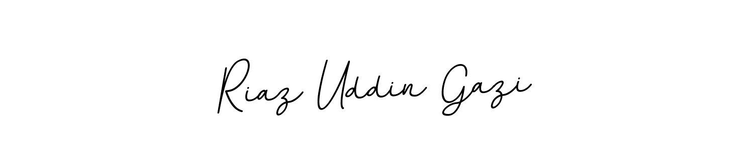 Also You can easily find your signature by using the search form. We will create Riaz Uddin Gazi name handwritten signature images for you free of cost using BallpointsItalic-DORy9 sign style. Riaz Uddin Gazi signature style 11 images and pictures png